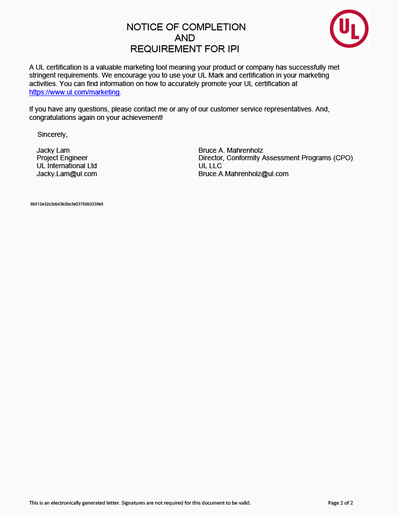 建圳達thhn電纜的UL83認證 建圳達thhn電纜的UL83認證