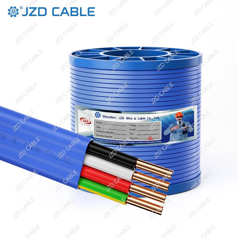 SAA認證藍色四芯TPS活動房屋專用電纜 配電柜控制工業用線